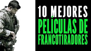 Las 10 mejores películas de francotiradores [upl. by Eneleuqcaj234]