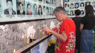 Beslan Remembers 334 Victims Of Deadly Russian School Siege [upl. by Annelise]