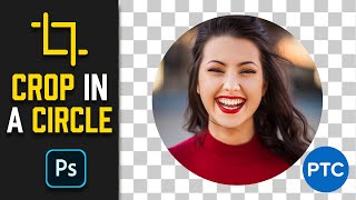 How To Crop In a Circle In Photoshop Fast amp Easy [upl. by Ardnuasac811]