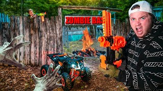 1000 ZOMBIES Vs SURVIVAL BASE 24 Hour Challenge [upl. by Mano736]