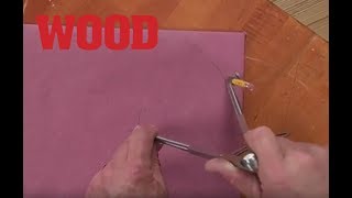 How To Radius a Corner  No Math Geometry  WOOD magazine [upl. by Bruni]