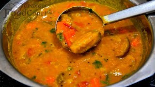 Sambar Recipe South Indian Sambar Brinjal Drumstick Sambar [upl. by Mehelhteb]