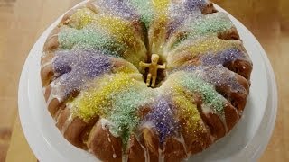 How to Make King Cake  Mardi Gras Recipes  Allrecipescom [upl. by Pavior]