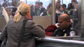 US Customs amp Border Protection Operations Back at Newark Airport [upl. by Ary]