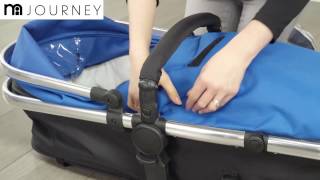 Mothercare JOURNEY Pushchair Demonstration  Instruction Manual [upl. by Shear]