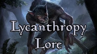 TES Lore The Werebeasts of Tamriel Wereboars Weresharks and more [upl. by Eniwtna129]