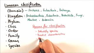 AS Biology  Classification and binomial nomenclature OCR A Chapter 1012 [upl. by Ri307]