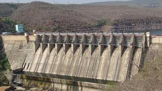 srisailam dam and pathala ganga view from bus [upl. by Philly]