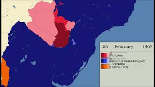 The Paraguayan War Every Day 18641870 [upl. by Margaux]