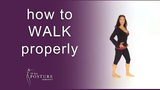 Posture Coach Explains How to WALK Properly [upl. by Barboza]