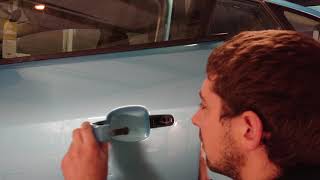 How to Vauxhall door handle removal  Meriva  others [upl. by Soisanahta]