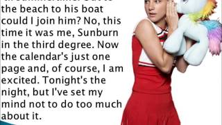 Christmas Wrapping Glee Lyrics [upl. by Ellenar]