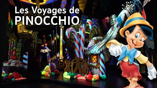 4K  Extreme Low Light Les voyages de Pinocchio  On Ride 2021  Disneyland Paris [upl. by Navy13]