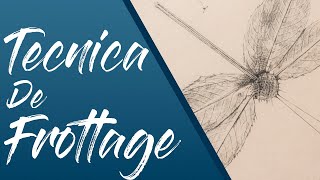 Dibujar con la Tecnica del Frottage [upl. by Adimra]