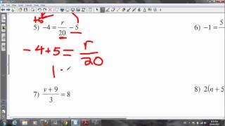 Algebra Grade 8 Tutorial [upl. by Grannia]