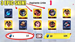 USE THIS TRICK TO GET 3 EPIC SKIN  MOBILE LEGENDS ASPIRANTS [upl. by Asile]