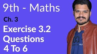 9th Class Math  Exercise 32  9th Class Math Chapter 3 [upl. by Atinob]