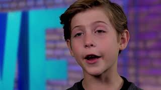 WE Day Interview with Jacob Tremblay from the upcoming film quotWonderquot [upl. by Nyrrad944]