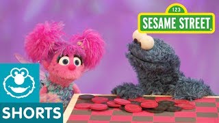 Sesame Street Cookie Monster Plays Eats Checkers [upl. by Kailey386]