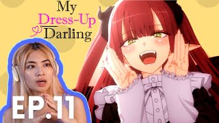 WHAT IS GOING ON 🤯 My DressUp Darling Ep 11 reaction amp review [upl. by Eckart254]