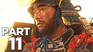 GHOST OF TSUSHIMA Walkthrough Gameplay Part 11  YUNA PS4 PRO [upl. by Eenwat]