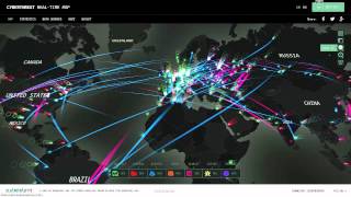 Real Time Cyber Threat Maps [upl. by Murry585]