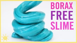 BEST Kid Friendly Slime NO Borax [upl. by Chilson]