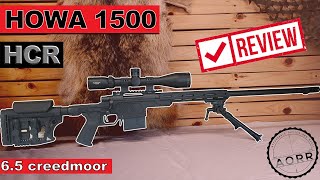 Howa 1500 HCR 65 Creedmoor Review [upl. by Gnoz]