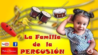 LA FAMILIA DE LA PERCUSIÓN 🥁 [upl. by Etem]