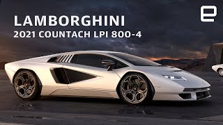 Lamborghini 2021 Countach LPI 8004 first look [upl. by Ahto]