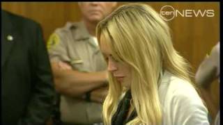 Lindsay Lohan Sentenced to Jail [upl. by Sunil]