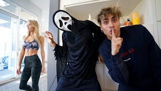 SCARY PRANKS ON FRIENDS AND FAMILY FOR 24 HOURS [upl. by Pry]