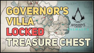 How to get Governors Villa Treasure Chest Assassins Creed Valhalla [upl. by Aro]