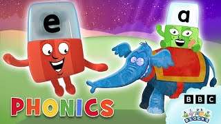 Alphablocks  Learn to Read  60 Mins of Spelling  Phonics for Kids [upl. by Eerolam677]