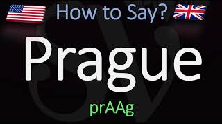 How to Pronounce Prague CORRECTLY Czech Capital City Pronunciation [upl. by Erasaec]