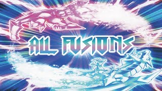 YuGiOh The Duelists of the Roses All FUSIONS HD PS2 [upl. by Namsaj]