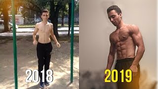 17 YEAR OLD Incredible 1 Year Calisthenics Body Transformation  No Gym Bodyweight Only [upl. by Massimiliano]