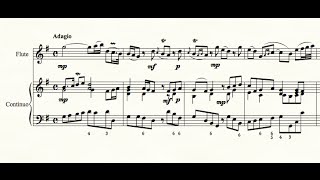 Handel  Sonata in G Major for flute and continuo [upl. by Halima]