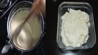 COMO HACER ENGRUDO PASTA COLA MASILLA CASERA HOW TO MAKE PASTE [upl. by Nylime]