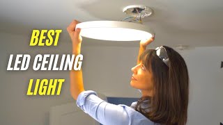 Ceiling Light Installation The BEST New LED Light Is [upl. by Danette]