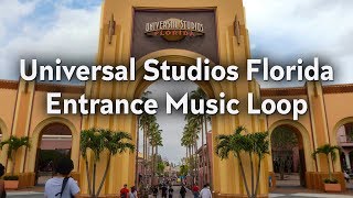 Universal Studios Florida Entrance Music Loop [upl. by Irtimid685]