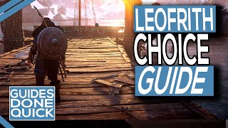 Assassins Creed Valhalla Kill Or Spare Leofrith Guide [upl. by Waiter315]