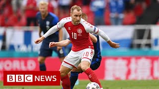 Christian Eriksen in stable condition after Euro 2020 cardiac arrest  BBC News [upl. by Yert114]