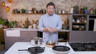 How to choose your cookware with Jamie Oliver amp Tefal [upl. by Eirased]