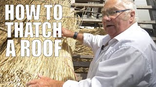 How to Thatch a Roof [upl. by Ynned]