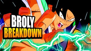 Broly DBS Breakdown Dragon Ball FighterZ Tips amp Tricks [upl. by Helmer]