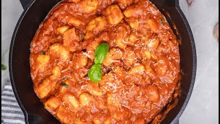 Gnocchi with Tomato Sauce Al Pomodoro [upl. by Colbye855]