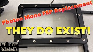 Installing the Anycubic Photon Mono OEM FEP  It is SUPER Easy but is it worth it [upl. by Odrarej]