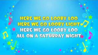 Looby Loo  Sing A Long  Looby Lou  Action Song  Nursery Rhyme  KiddieOK [upl. by Urian]