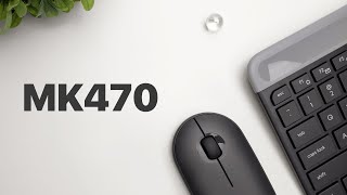 Logitech MK470 Wireless Keyboard  Mouse Combo Review [upl. by Oidivo]